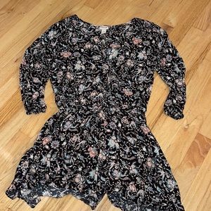 Floral Mossimo supply co. Romper